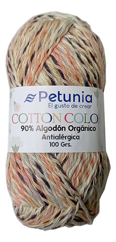 Lana Petunia Cotton Color Algodon 100 Gramos