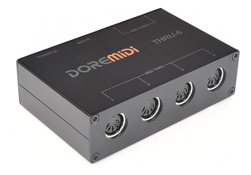 Camola Midi A 6 Box Interfaz Usb Midi Transmisión De 6 Salid