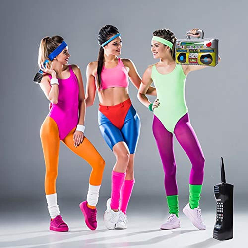 Watinc 5 Piezas Inflables Rock Star Party Favor, Boom Box In