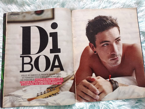Revista Capricho Com Diferrero,hunter,miley,taylor,madonna, (Usado)