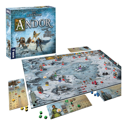 Las Leyendas De Andor: El Frío Eterno - Juego De Mesa Devir