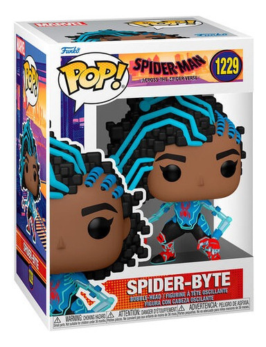 Funko Pop Spider-byte 1229 Across The Spider-verse Mavel