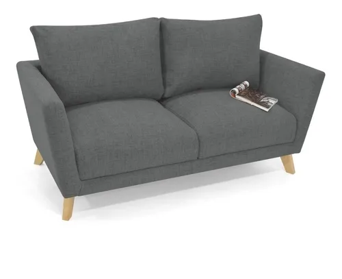 Set De Comedor Lugo Matiz 4 Puestos Y Sofá Montecarlo