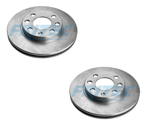 2 Discos Ventilados Delanteros Chevy C2 2004 - 2012