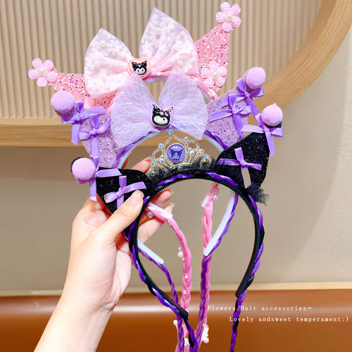 Diadema Kuromi, 2 Piezas De Accesorios Para El Cabello Kurom