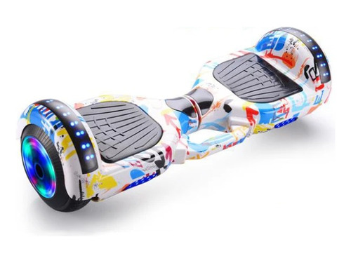 Malumeta Hoverboard Pequeña 6,5 Pulgadas Bluetooth Luces