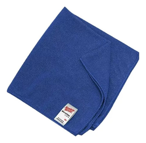 10 Pz Paño Alto Desempeño 3m Scotch Brite 36x36cm Color Azul