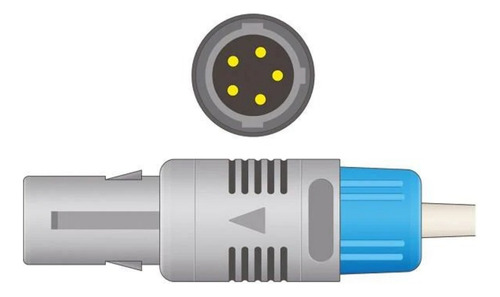 Cable De Extension Y Sensor De Oximetria Spo2 Para Monitor