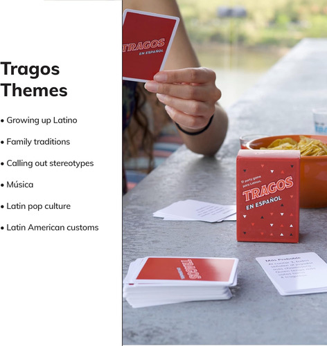 Tragos Original Game En Español For Latinos - Relatable Hila