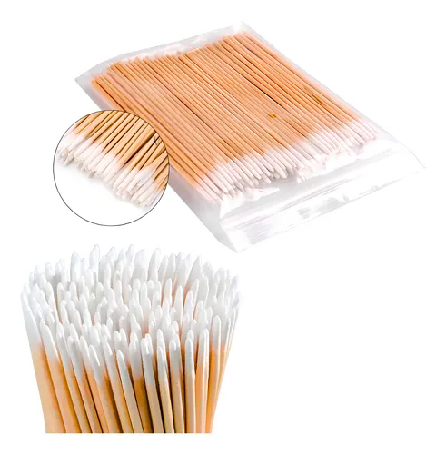 comprar 200 Palitos Com Algodão Na Ponta Para Aplicação De Henna