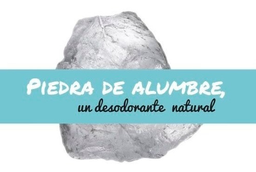 Desodorante Piedra Alumbre De Potasio Natural 150 Gr