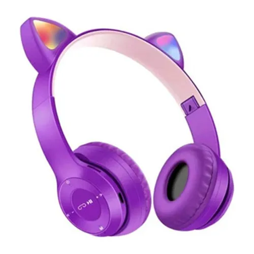 Cascos auriculares inalámbricos Niños Niñas forma Oreja Gato