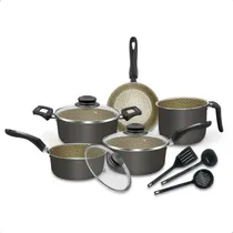Comprar Conjunto Panelas Antiaderente 8 Peças Alumínio Teflon Prime