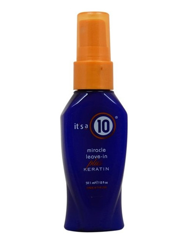 Miracle Leave In Plus Keratin Por It's A 10 Unisex Spay 2 Oz