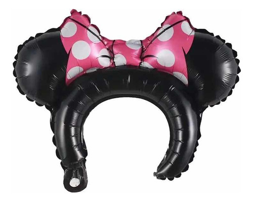 Globos Mickey Mouse Con Forma De Diadema, Fiesta Mickey 20pz