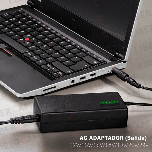 Imagen 7 de 10 de Cargador Universal Notebook Laptop Netbook Hp Toshiba Acer