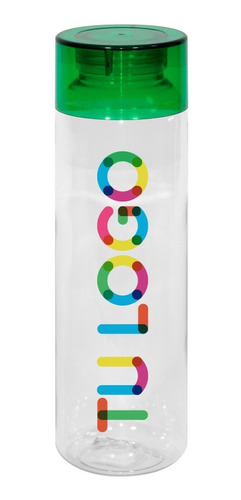 50 Botellas Deportiva Personalizada Con Logo Full Color