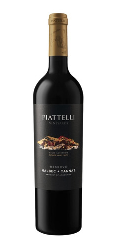 Vino Piattelli Reserva Malbec- Tannat Salta 750ml. - Envíos