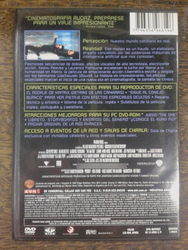 Imagen 2 de 4 de Matrix (1999) * Dvd * Ciencia Ficcion *