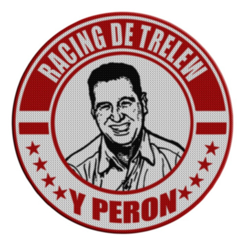 Parche Termoadhesivo Peron Y Racing De Trelew