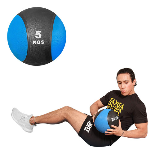 Pelota Medicinal Tayga Para Ejercicio 5 Kg