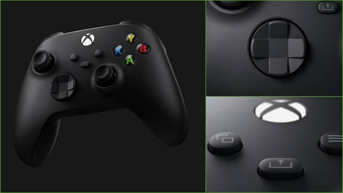 Control Inalámbrico Xbox Negro + Cable Usb - C 2.7mts
