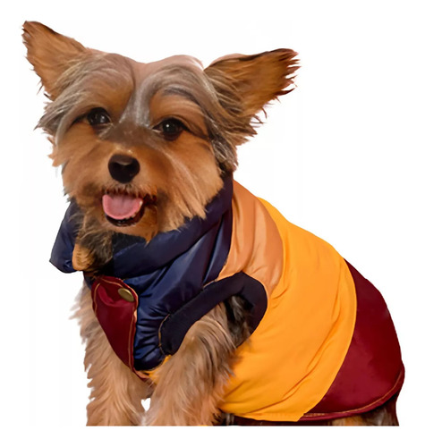 Campera Para Perros Elecant Impermeable Talle 6 | Chaleco Para Perros Grandes Impermeable | Ropa Para Perros Con Broches |