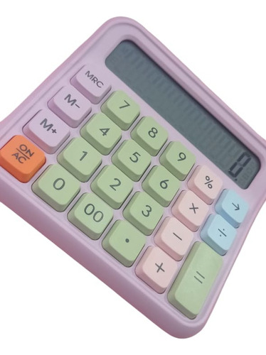 Calculadora Sumador Escritorio Color Pastel Karuida Pastel