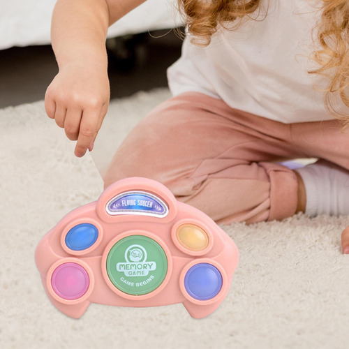 Juego De Memoria Electrónico, Juguete Un Tipo Rosa
