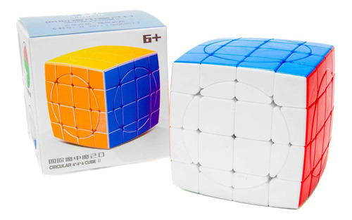 Cubo 4x4 Crazy Sengso Circular V1 O V2 Stickerless Estructura Sengso Circular 4x4 V2