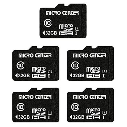 Micro Center 32gb Clase 10 Micro Sdhc Tarjeta De Memoria Fla