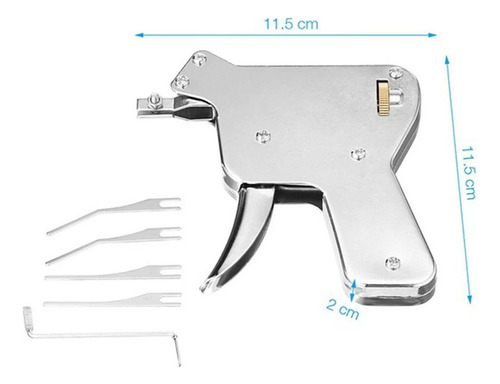 Y1m Kit De Abre-puertas Con Pistola Y Herramientas