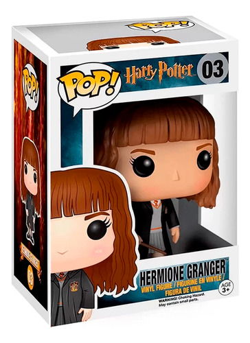 Boneco De Ação Pop Bruxo Hermione Granger 03