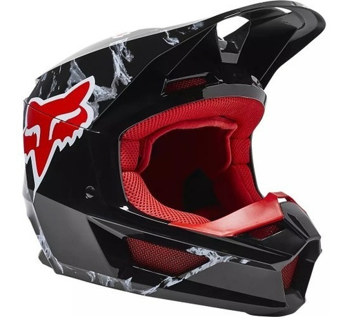 Casco Fox V1 Karrera Negro