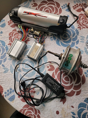 Repuestos Bicicleta Eléctrica Genérica 36v 350w, Batería Etc (Usado)