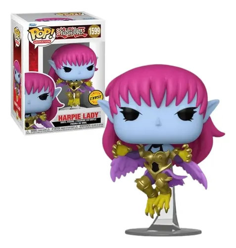 Funko Pop Harpie Lady #1599 - Yu Gi Oh! - Chase | MercadoLivre