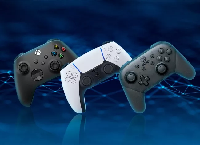 Controles: Xbox, Playstation, Nintendo e mais
