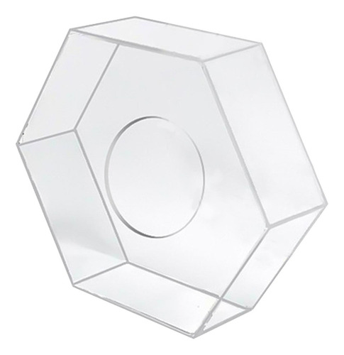 Soporte De Pastel De Acrílico Transparente Cilindro Display
