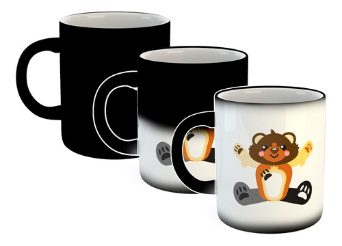 Taza Magica Oso Gay Bandera Bear Cariñoso