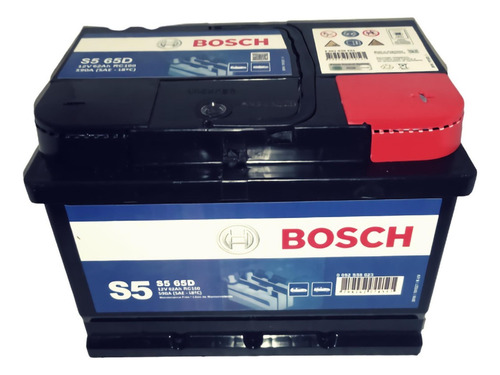 Bateria Bosch 65d Gnc 12x65 Para Citroen C3 1.5 2012/