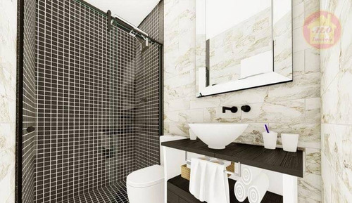 Apartamento À Venda, 47 M² Por R$ 245.000,00 - Caiçara - Praia Grande/sp - Ap5123