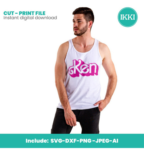 Barbie & Ken Archivos Digitales Logo Png Jpg Svg Dxf Clipart
