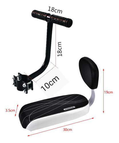 Cojín Del Asiento Trasero De La Bicicleta Para La Mayoría
