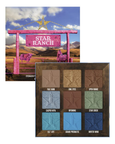 Jeffree Star Cosmetics Edicion Limitada Star Ranch Mini Pale