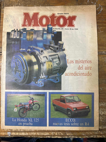 Revista Motor No. 69 - Enero 30 De 1988