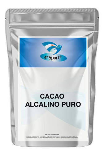 Cacao , Chocolate Alcalino , Cocoa Pura De Brasil 1kg 4+