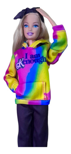Ropa Para Ken Buzo Pelicula Muñeca Barbie Set I Am Kenough