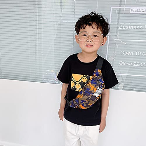 Riñonera Cintu De Aibearty Kids, Camuflaje Pequeño Para Niño