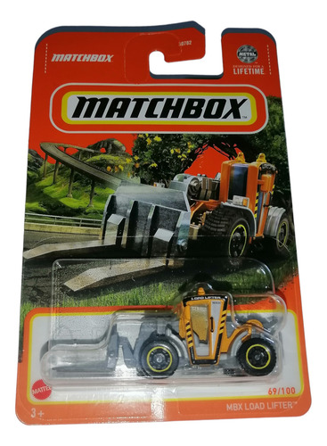 Montacargas Matchbox Mbx Load Lifter 1/64 Metal