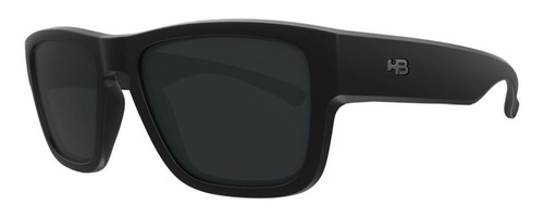Óculos De Sol Hb H-bold Matte Black Gray Cor Preto Cor da armação Preto Cor da haste Preto Cor da lente Cinza